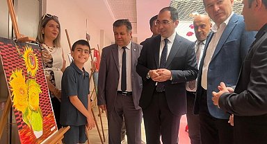 Tavşanlı'da 'Özel' öğrenciler içlerindeki cevheri eserlerine yansıttı