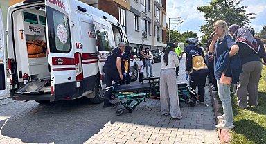 Tavşanlı'da motosiklet devrildi: 2 yaralı