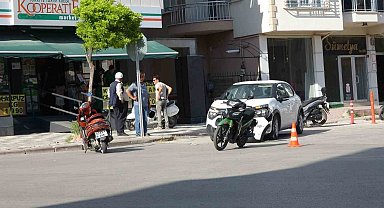 Tavşanlı'da otomobil ile motosiklet çarpıştı: 1 yaralı