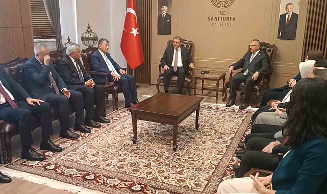 TBMM Okul Saldırılarını Araştırma Komisyonu üyeleri Şanlıurfa'da