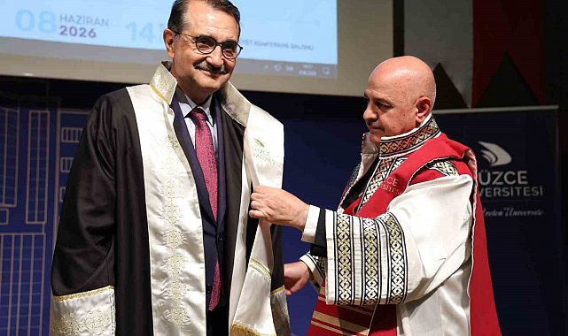 TBMM Yapay Zeka Araştırma Komisyonu Başkanı Fatih Dönmez'e fahri doktora ünvanı verildi