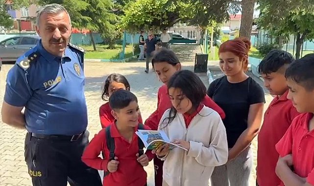 Tekirdağ Emniyet Müdürü Turanlı, Aydoğdu Mahallesi'nde öğrencilerle buluştu