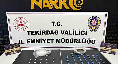 Tekirdağ'da uyuşturucu operasyonlarında 8 tutuklama