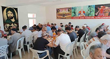 Tercan'da aşure kazanında kardeşlik kaynadı