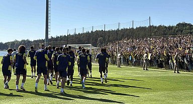 Topuk Yaylası'nda sarı-lacivert coşku: Fenerbahçe'yi binlerce taraftar yalnız bırakmadı