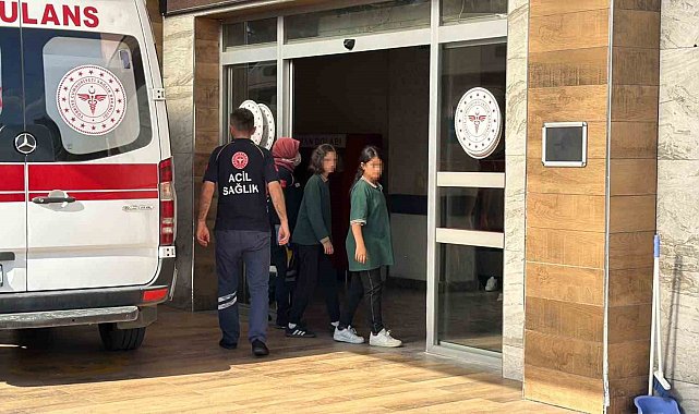 Trabzon'da 12 ortaokul öğrencisi zehirlenme şüphesiyle hastaneye kaldırıldı