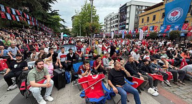 Trabzon'da milli maç heyecanı yerine hüzne bıraktı