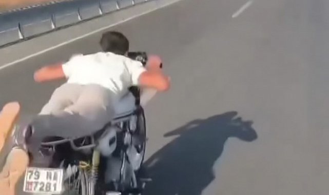 Trafiği tehlikeye atan motosiklet sürücülerine 138 bin 500 lira ceza