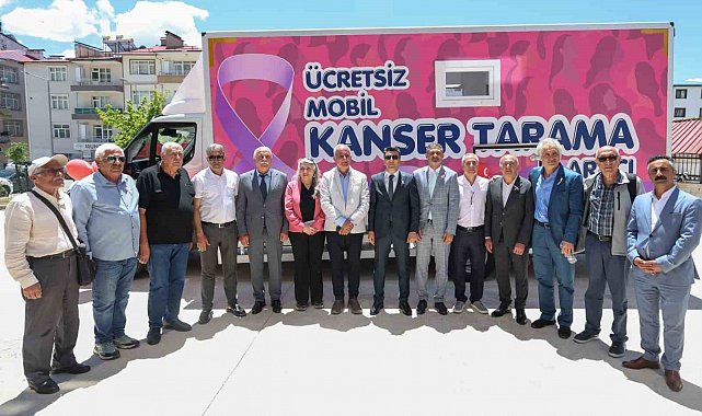 Tunceli'de Mobil Kanser Tarama Aracı hizmete başladı