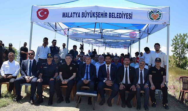 Türkiye Güreş Federasyonu Hatıra Ormanı Malatya'da törenle açıldı