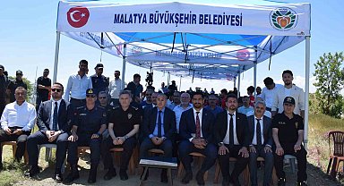 Türkiye Güreş Federasyonu Hatıra Ormanı Malatya'da törenle açıldı