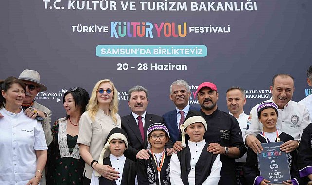 Türkiye Kültür Yolu Festivali'nin Samsun ayağı başladı