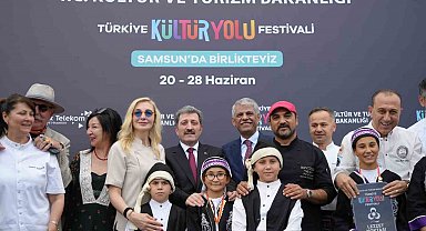Türkiye Kültür Yolu Festivali'nin Samsun ayağı başladı
