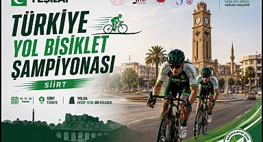 Türkiye Yol Bisikleti Şampiyonası'nda gözler Siirt'e çevrildi