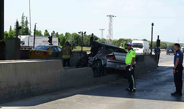 Tuzla Orhanlı Gişeleri'nde feci kaza: 29 yaşındaki sürücü hayatını kaybetti