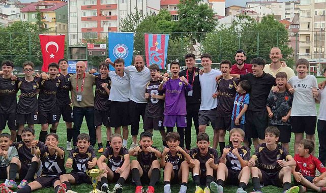 U13 Trabzon Şampiyonu Altın Gençlik oldu