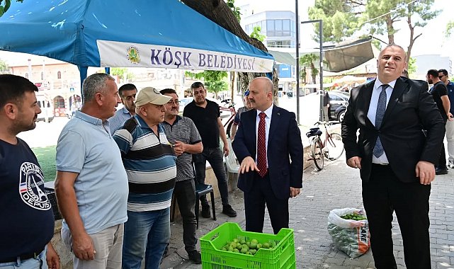 Vali Varol, Köşk'te üretim, yatırım ve sosyal projeleri inceledi