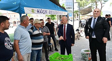 Vali Varol, Köşk'te üretim, yatırım ve sosyal projeleri inceledi