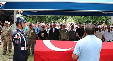 Van'da gazi olan Fırat son yolculuğuna uğurlandı