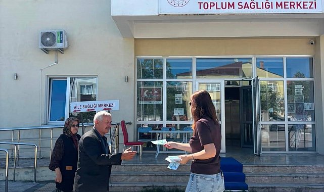 Vatandaşlar bulaşıcı hastalıklara karşı bilgilendirildi