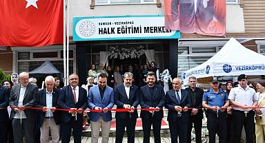 Vezirköprü'de el emeği ürünler yıl sonu sergisi
