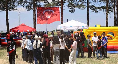 Yahyalı Gençler ERVA Spor Kulübü öğrencileri, Fidanlık AR-GE Merkezi'nde buluştu