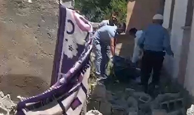 Yalnız yaşayan adam bahçe duvarının altında ölü bulundu