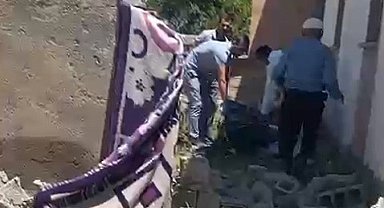 Yalnız yaşayan adam bahçe duvarının altında ölü bulundu