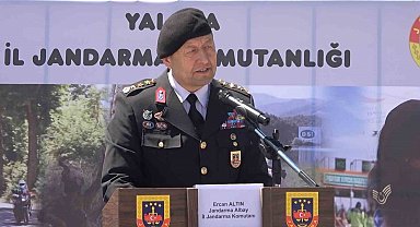 Yalova'da jandarmanın 187. kuruluş yıl dönümü kutlandı