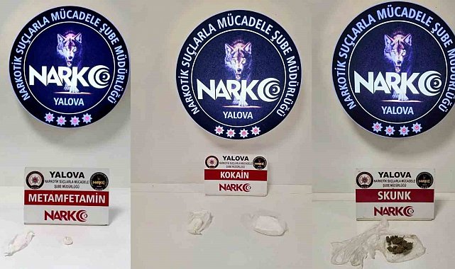 Yalova'da uyuşturucu operasyonunda 2 tutuklama