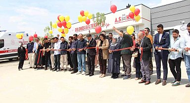 Yangında kaybettiği 8 yakını anısına 112 istasyonu ve 8 kurnalı şadırvan yaptırdı