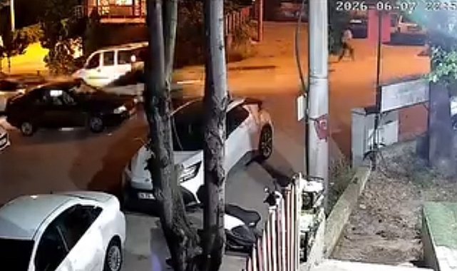 Yaralamalı zincirleme kazanın görüntüleri ortaya çıktı