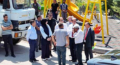 Yeşilyurt Belediyesi'nden Banazı'ya güneş enerjili çocuk parkı