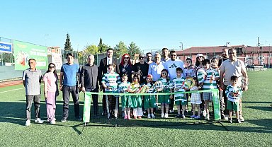 Yeşilyurt'ta yaz spor okulları ve spor akademisi coşkuyla açıldı