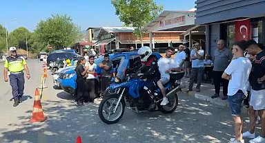 YKS'ye yetişemeyen öğrencinin imdadına jandarma yetişti