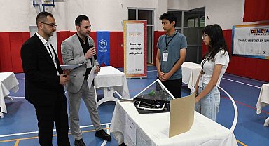 Yozgat'ta Deneyap atölyelerinde gençler projelerini tanıttı