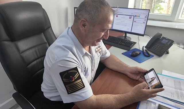 Yozgat'ta jandarma personeline 'Babalar Günü' sürprizi