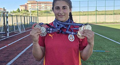 Yozgatlı genç sporcu yaz kış demeden çalıştı, adından söz ettiren başarılara imza attı