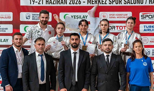 Yunusemreli judoculardan Hatay'da büyük başarı