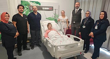 Yürüyemeyen hasta başarılı ameliyatla yeniden ayağa kalktı