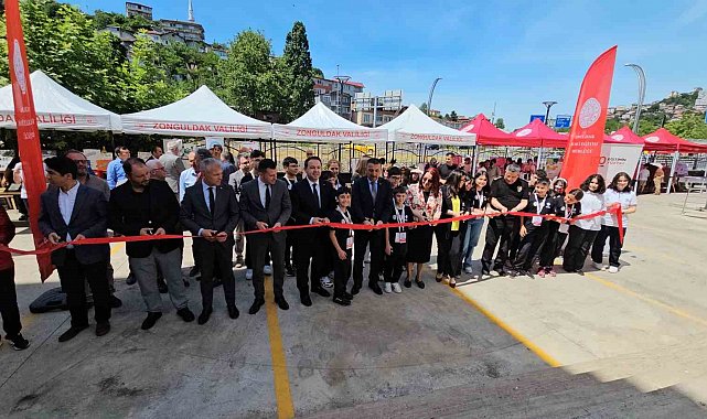 Zonguldak'ta TÜBİTAK Bilim Fuarları Festivali kapılarını açtı