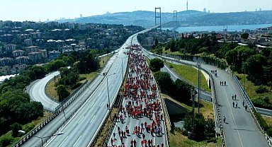 15 Temmuz Demokrasi ve Milli Birlik Günü yürüyüşü başladı