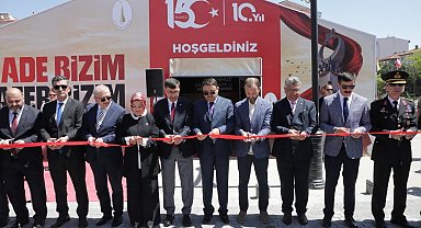 15 Temmuz'un hafızası Kütahya Zafer Meydanı'nda yaşatılıyor