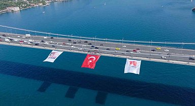 15 Temmuz'un sembolü Kırmızı Beyaz: 5 dev köprü Türk bayraklarıyla donatıldı