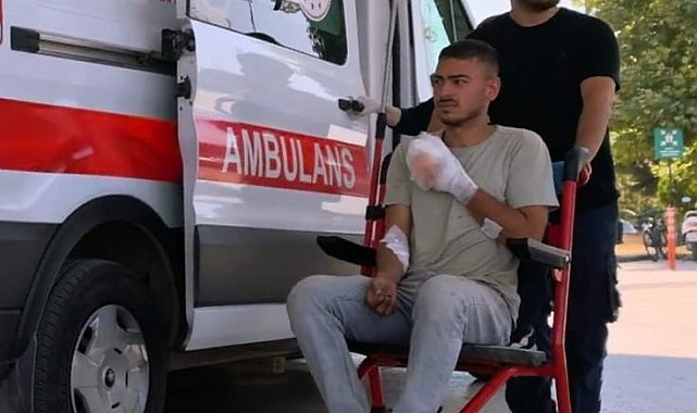 19 yaşındaki genç elektrikli testereyle çalışırken parmakları kesildi