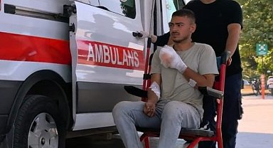 19 yaşındaki genç elektrikli testereyle çalışırken parmakları kesildi
