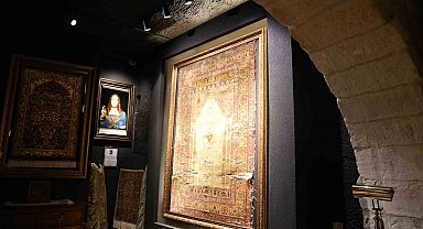 300 yıllık ipek halı Kapadokya'da sergileniyor