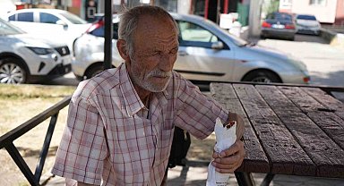 34 yıldır su içemeyen yaşlı adam, 10 gündür yemek de yiyemiyor
