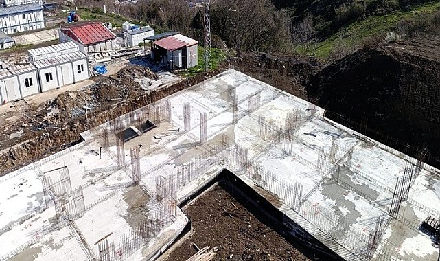 658 milyon TL'lik morfoloji binasının yüzde 19'u tamamlandı