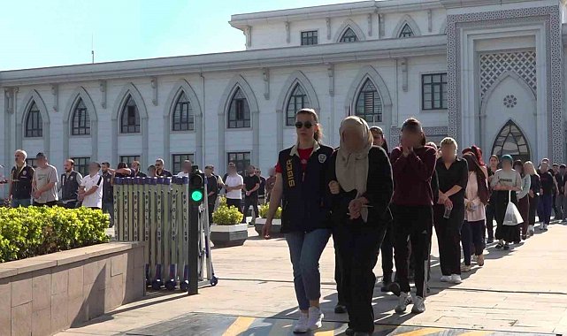 6,6 milyar liralık para trafiğinin 119 şüphelisi adliyeye sevk edildi